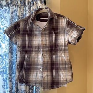 Boys Arizona Jeans Company Two Piece Shirt Set